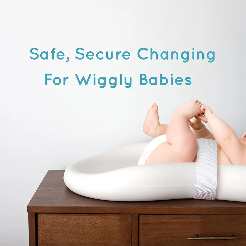 Keekaroo Peanut Changer Baby Vanilla | Water-Resistant Wipeable Changing Pad (70-120 chars) - view 7