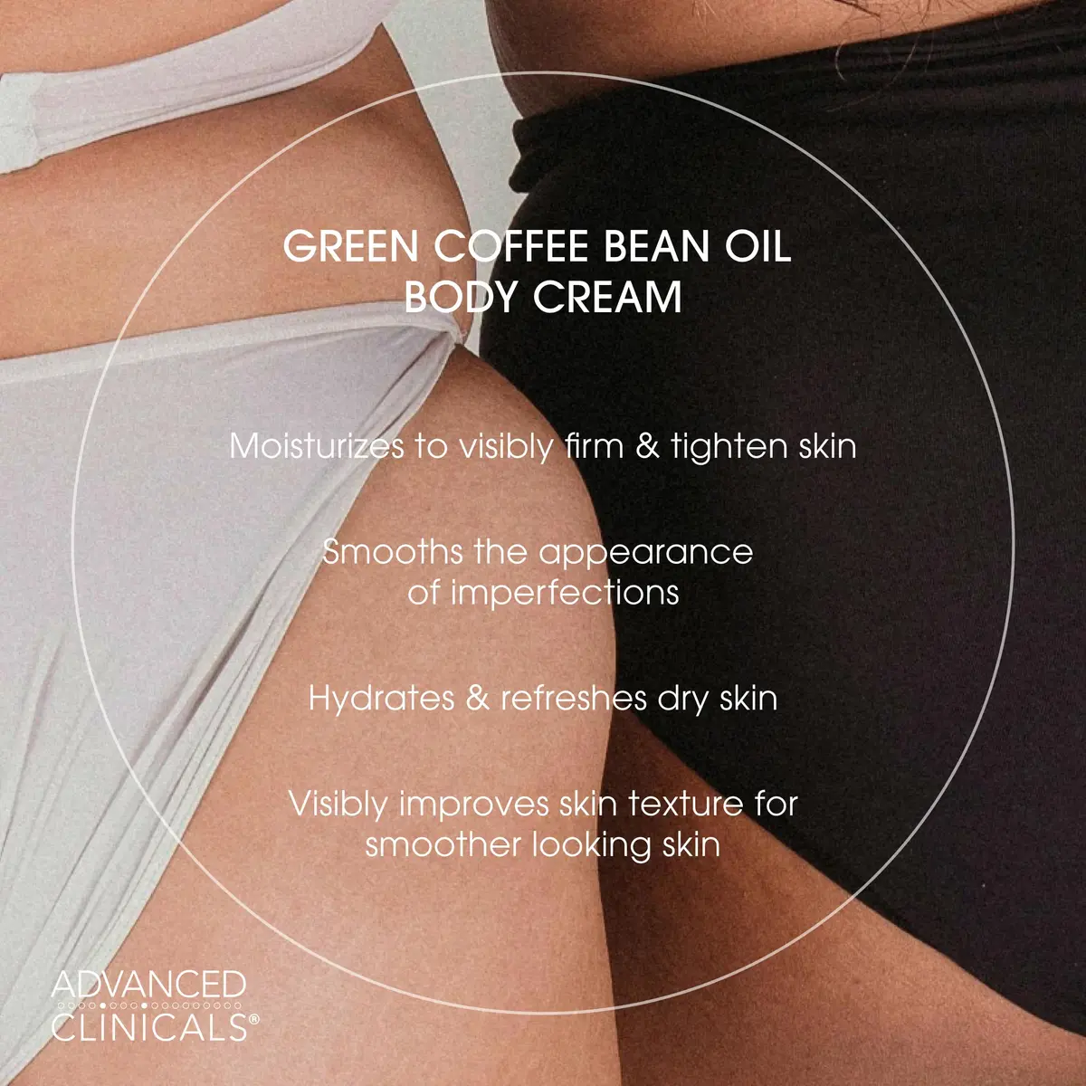 Advanced Clinicals Green Coffee Bean Thermo - Firming Body Lotion 16 Oz | Caffeine & Collagen Moisturizer for Firm, Smooth Skin - view 6