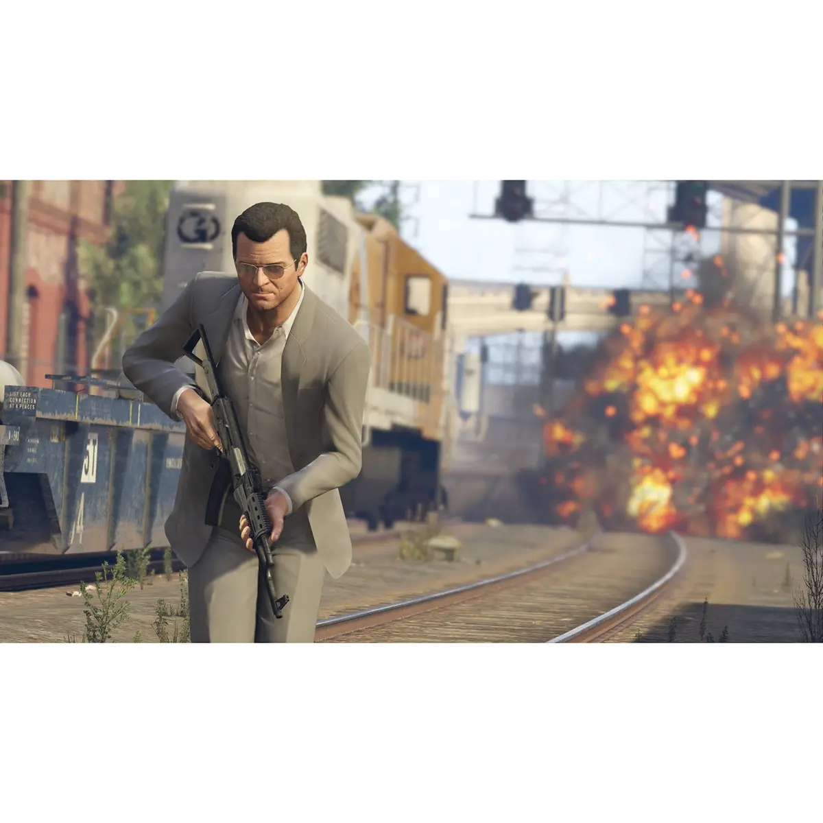 Rockstar Games Grand Theft Auto V PS4 | Open World Action Game 6.7 in x 5.3 in x 0.6 in - view 5