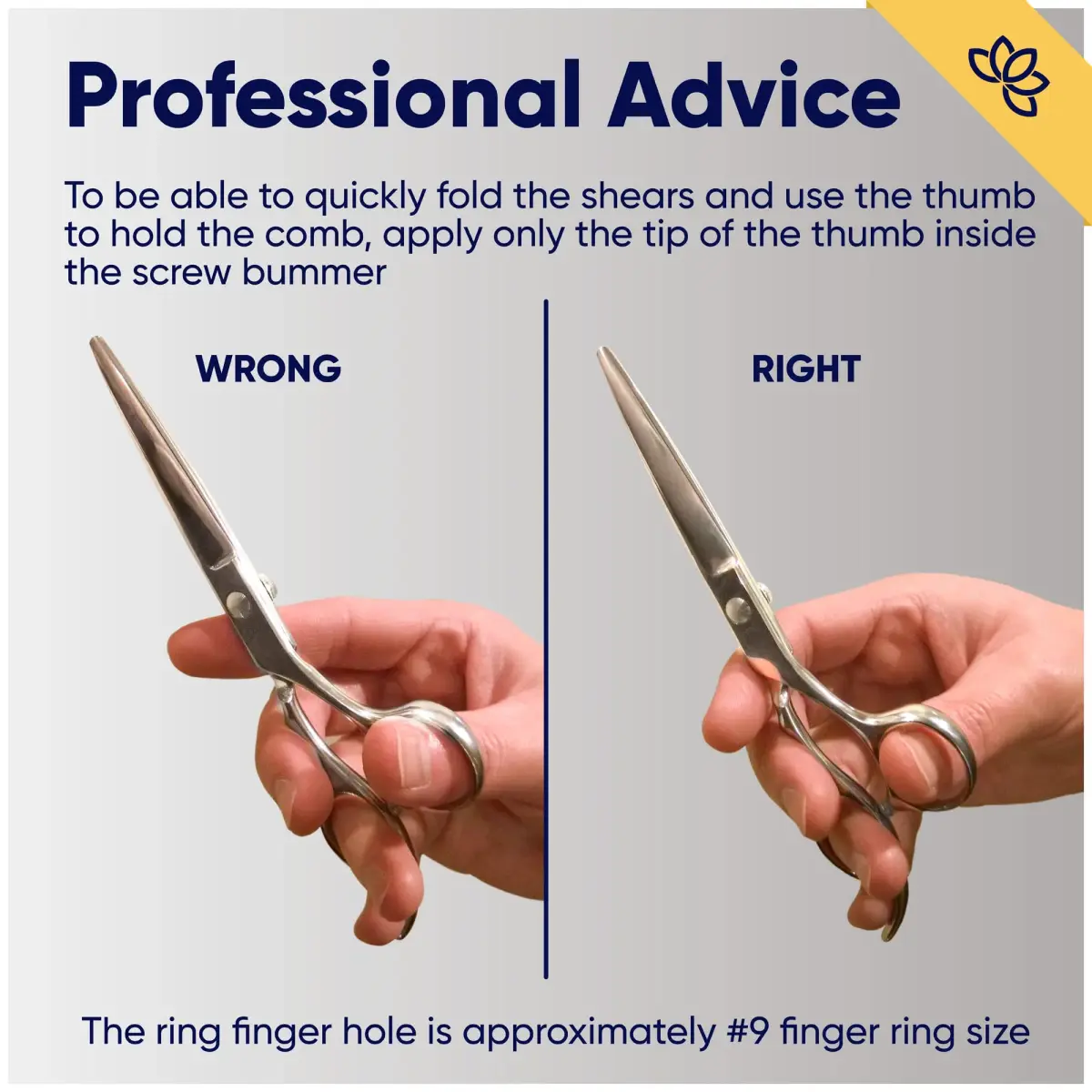 Equinox Professional Razor Edge Series Barber Hair Cutting Scissors 6.5 Inch (16.51 cm) | Japanese Stainless Steel Salon Shears - view 3