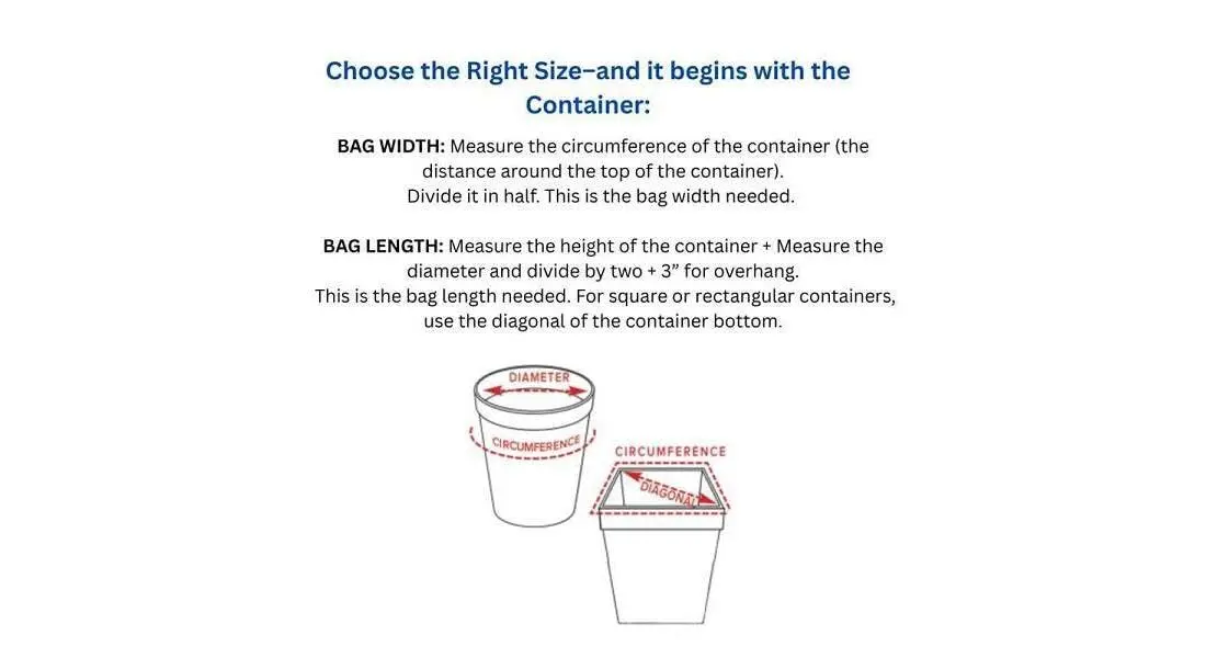 Renown Trash Can Liners 24" x 32" | Heavy-Duty 15 gal Black (Pack of 50) - main product image