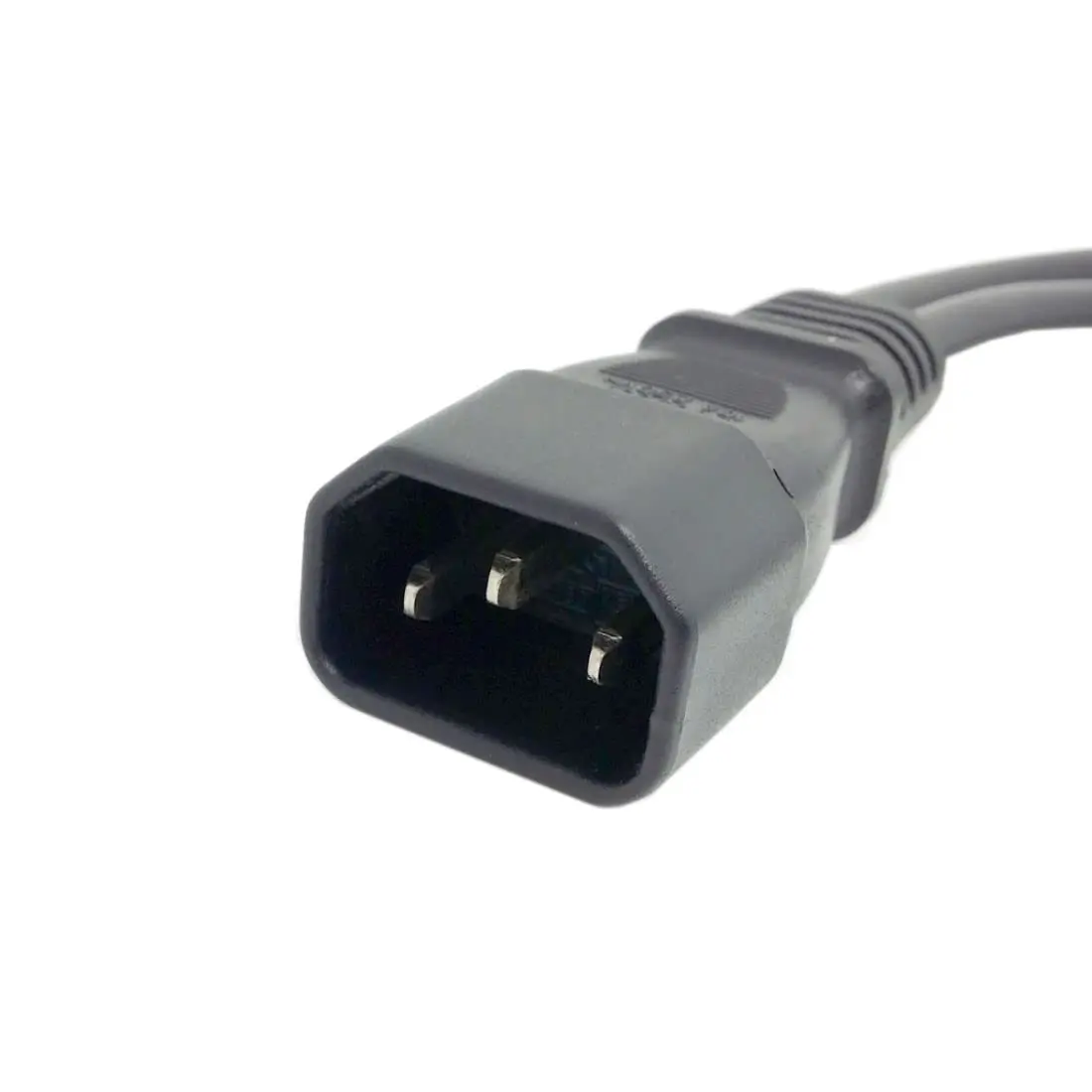 chenyang IEC 320 C14 Male 1 to 2 C13 Female Power Extension Cable 33cm | 10A 250V for Monitor & PC - view 5