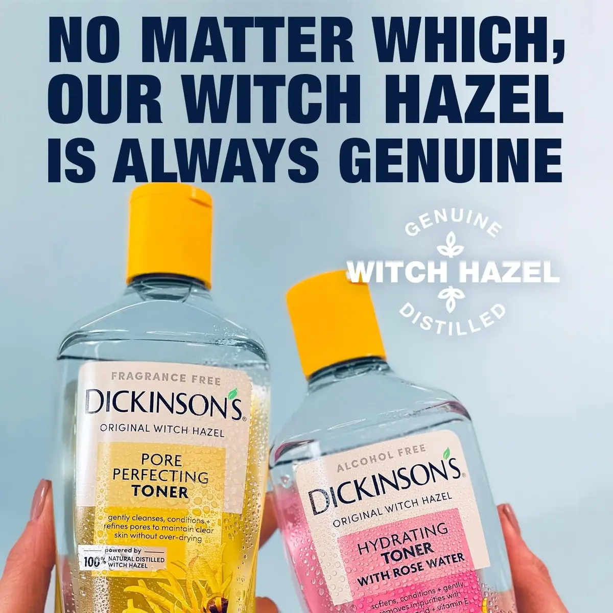 Dickinson's Witch Hazel Hydrating Toner with Rosewater | 16 Fl Oz | Alcohol-Free, Hydrates & Refreshes Skin - view 7