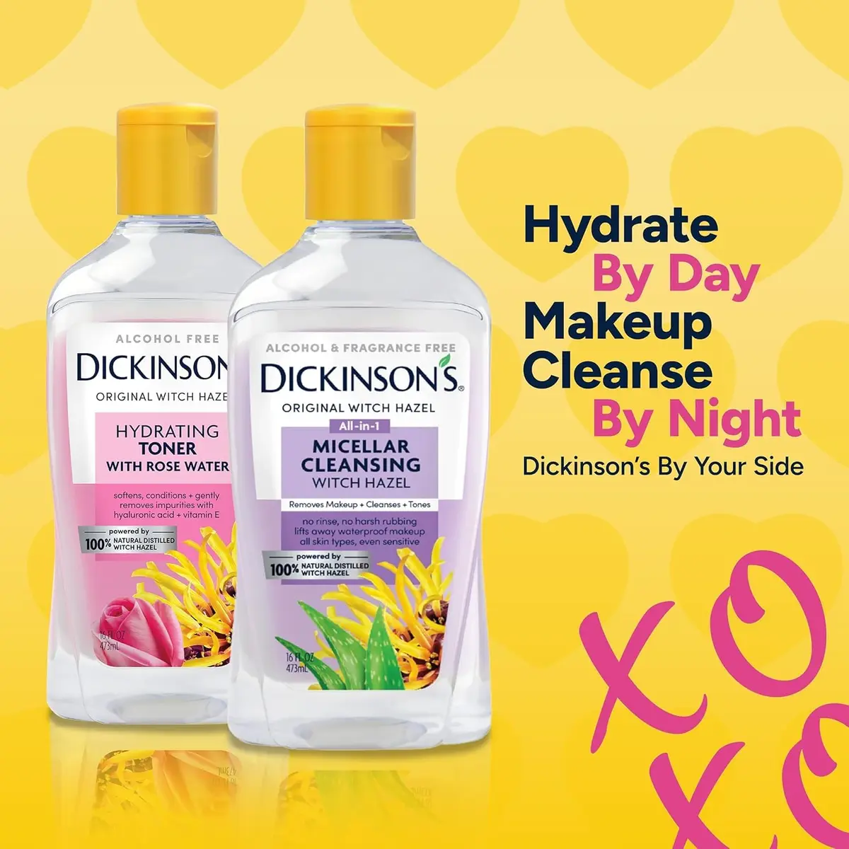 Dickinson's Witch Hazel Hydrating Toner with Rosewater | 16 Fl Oz | Alcohol-Free, Hydrates & Refreshes Skin - view 9