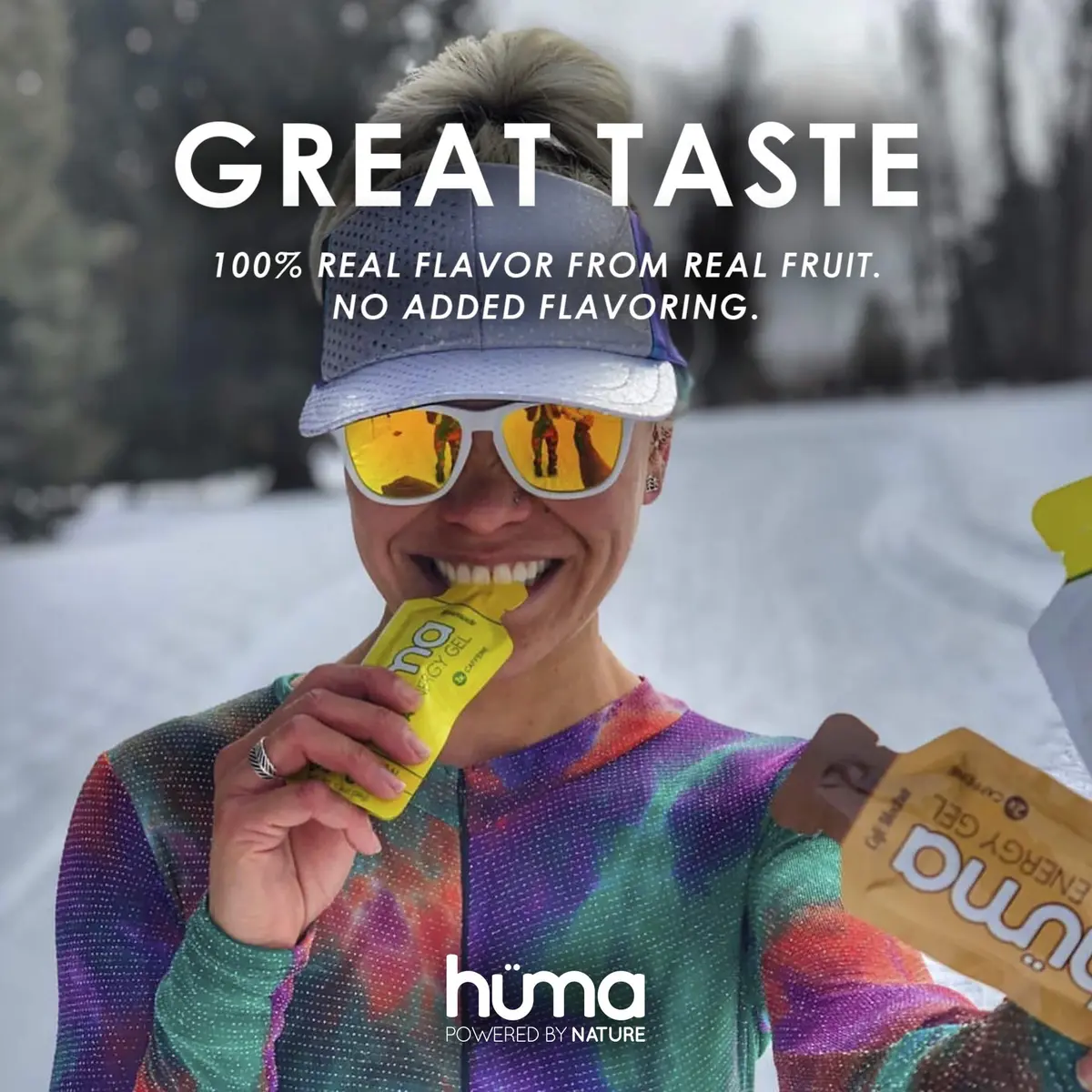 HÜMA CHIA ENERGY GEL Mangoes | Natural Sports Nutrition for Endurance & Race Support - view 5
