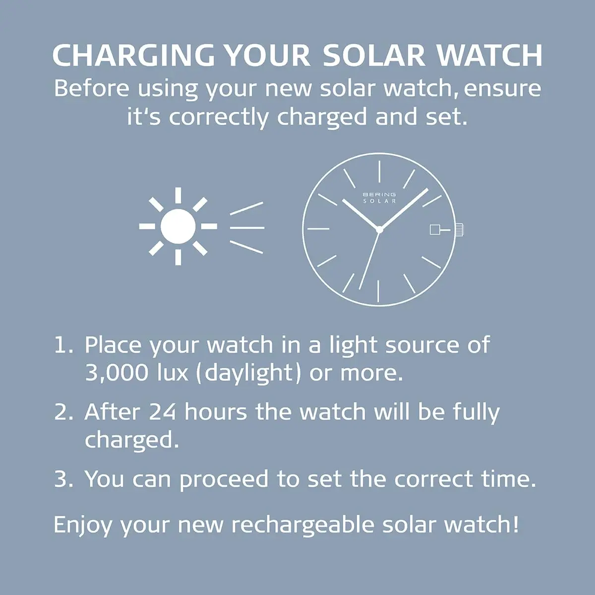 BERING Men's Solar Watch, 40 mm Stainless Steel Case & Dial, Milanese Strap, Sapphire Crystal, 5 ATM | Minimalist Scandinavian Design - view 2