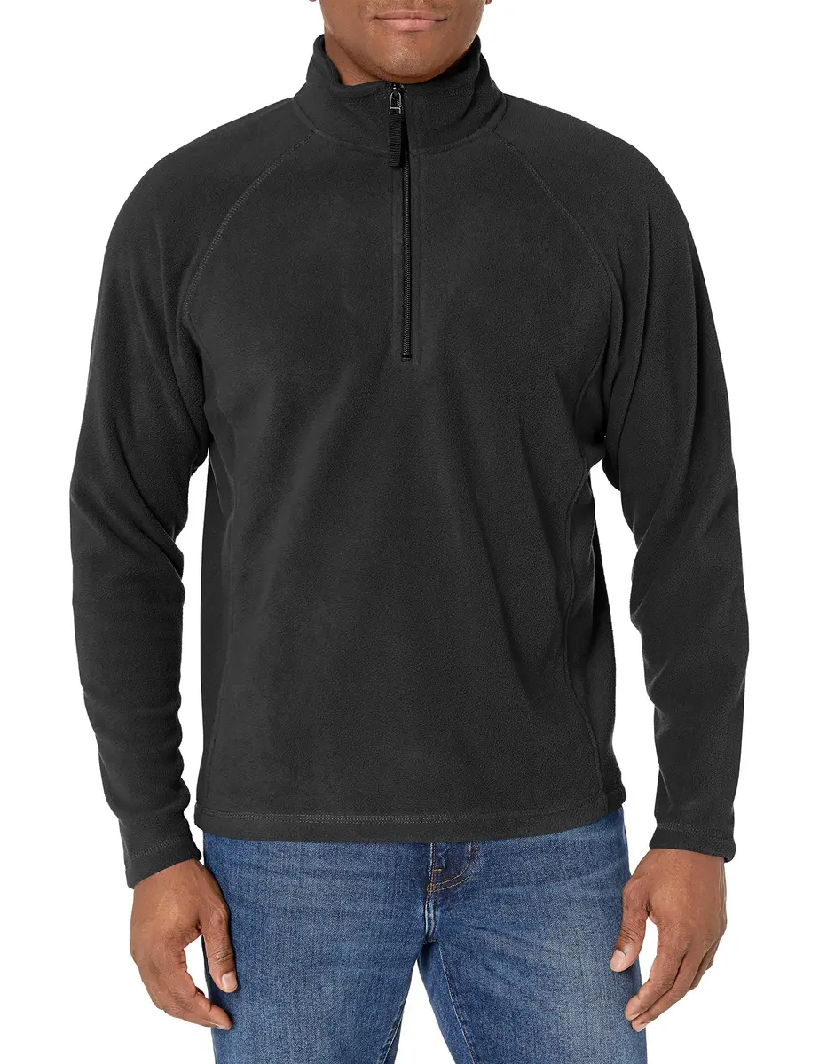 Cutter & Buck Summit Half-Zip Microfleece Charcoal Small | Adventure-Ready Microfleece - main product image