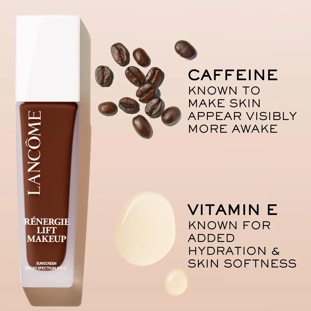 Lancôme Renergie Lift Foundation SPF 27 1.01 Fl Oz | Anti-Aging Hydrating Makeup for All Skin Types - view 6