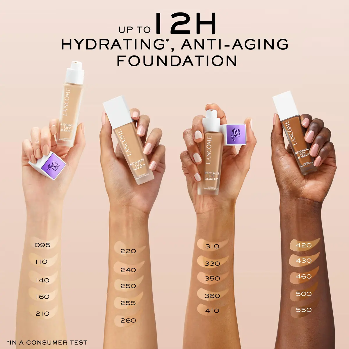 Lancôme Renergie Lift Foundation SPF 27 1.01 Fl Oz | Anti-Aging Hydrating Makeup for All Skin Types - view 4
