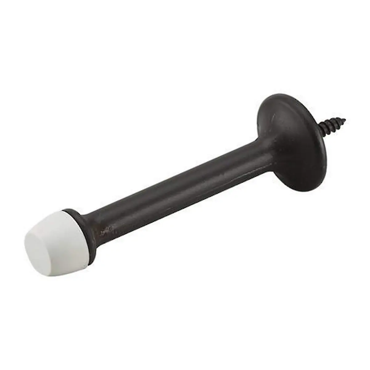 Richelieu Door Stop 3-in (76 mm) Oil-Rubbed Bronze | Wall Protecting, Easy Install - main product image