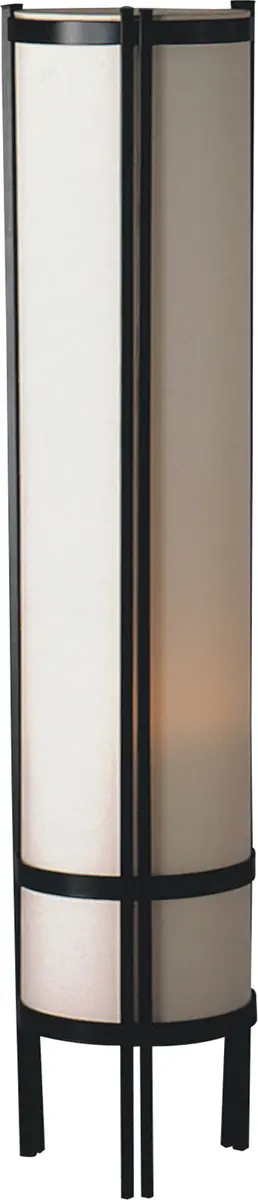 SH Lighting 2029F Japanese Shoji Style Table Lamp, 48"H | Metal & Cloth, UL Listed, 120V - main product image