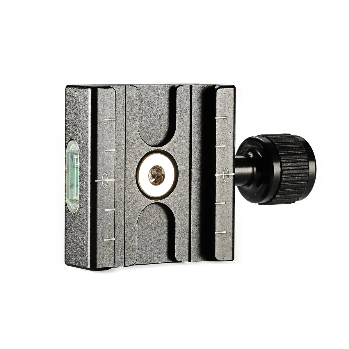 Neewer Aluminium 50mm Quick Release Plate QR Clamp 3/8-inch with 1/4-inch Adapter and Built-in Bubble Level | Durable Camera Support Accessory - view 4