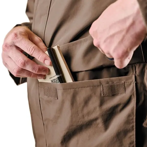 Tru-Spec Men's Outerwear Series H2O Proof Gen2 ECWCS Breathable Parka with Hood and Ventilation for Outdoor Use, Coyote - Small - view 9