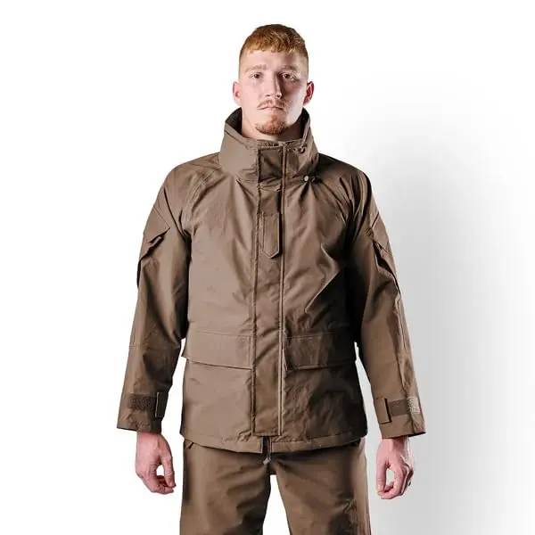 Tru-Spec Men's Outerwear Series H2O Proof Gen2 ECWCS Breathable Parka with Hood and Ventilation for Outdoor Use, Coyote - Small - view 3