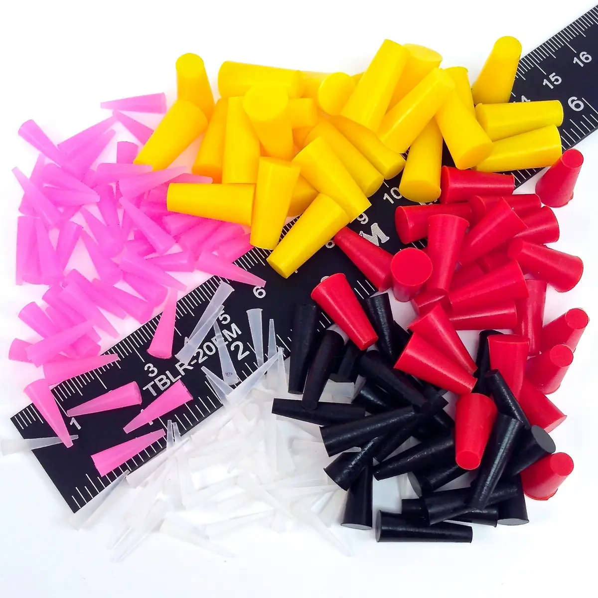 High Temp Masking Supply Silicone Rubber Plugs 175 Piece Kit | Heat Resistant up to 600°F, Reusable, Assorted Sizes for Powder Coating & More - main product image