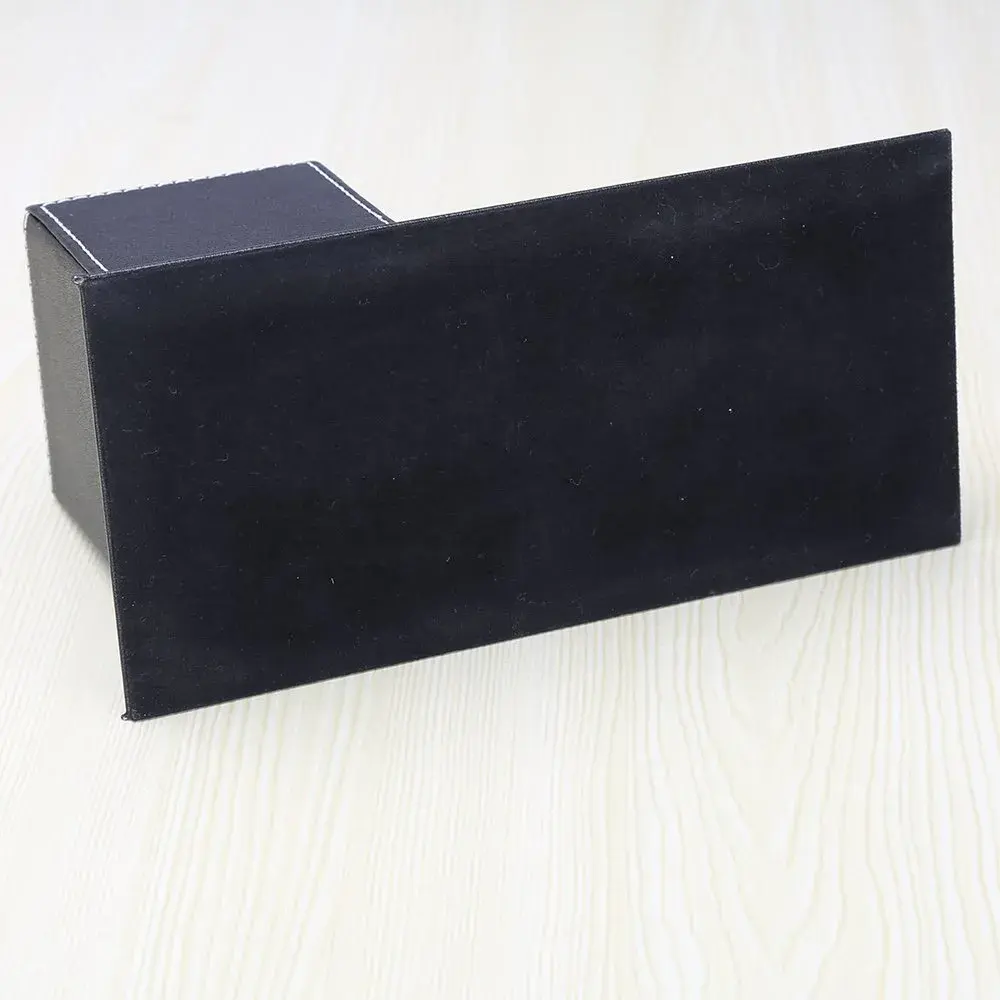 KINGFOM PU Leather Desk Organizer with Card Stand, Black | Holds 20 Pens & 60 Cards - view 8