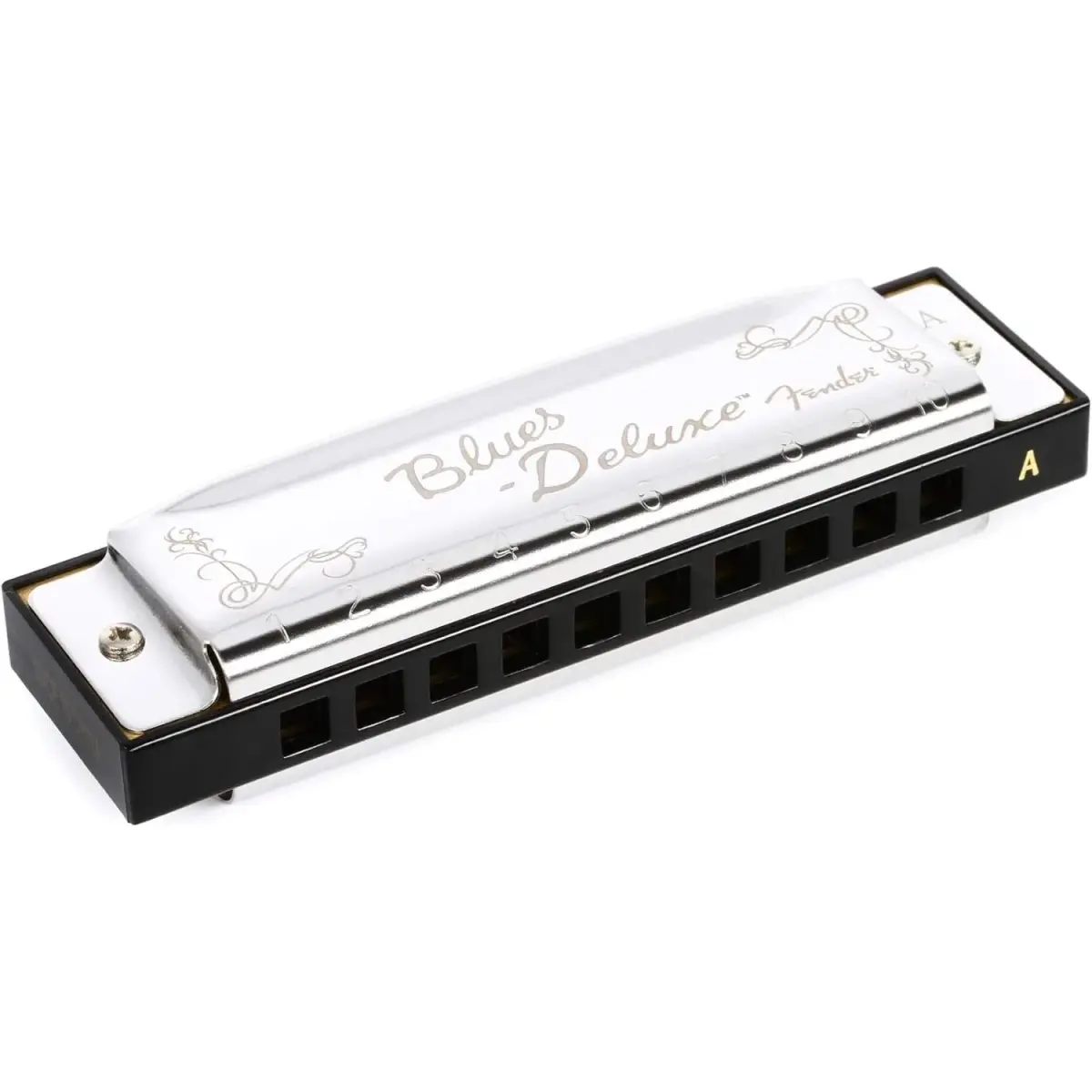 Fender Blues Deluxe Harmonica in A | Classic Tone & Reliable Construction - main product image