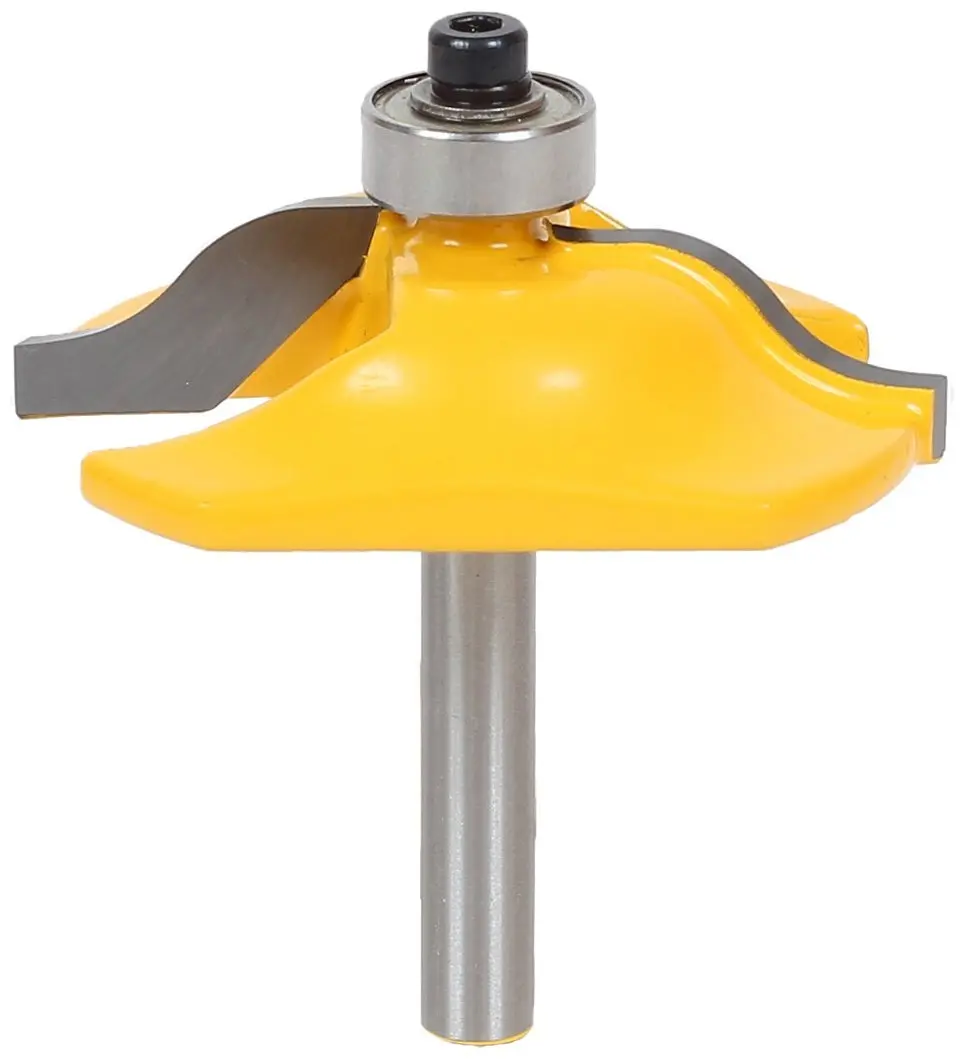 Yonico Raised Panel Cabinet Door Router Bits 2-1/4" Diameter | Ogee 1/4" Shank for Cabinets & Baseboards - main product image