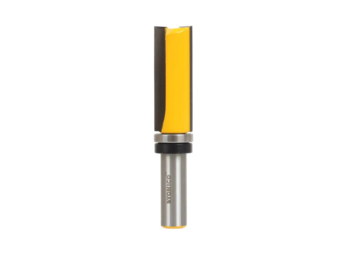 Yonico Router Bit 3/4" Diameter | Flush Trim, Carbide, 1/2" Shank, 2" Length - main product image