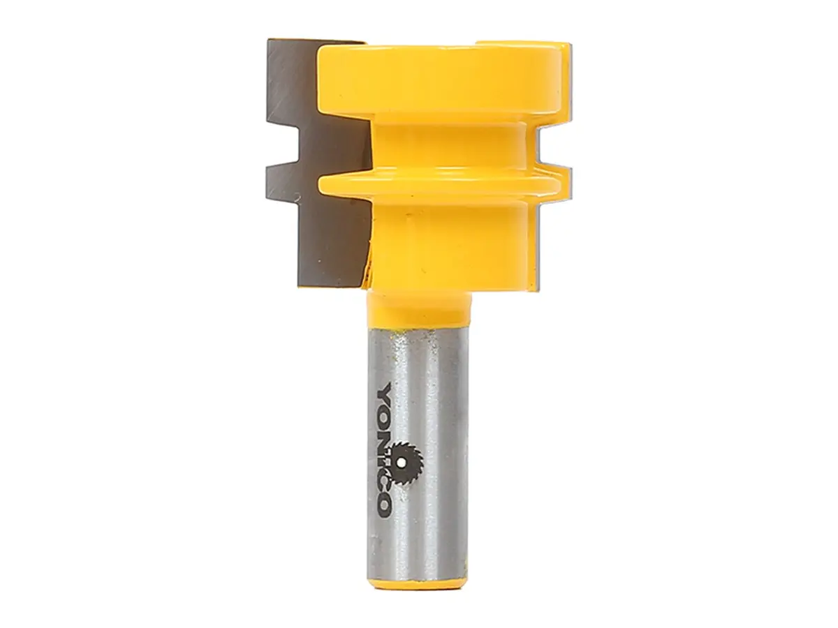 Yonico Router Bits Reversible Glue Joint 1-1/4" | Perfect for edge-joining tabletops & flooring - main product image