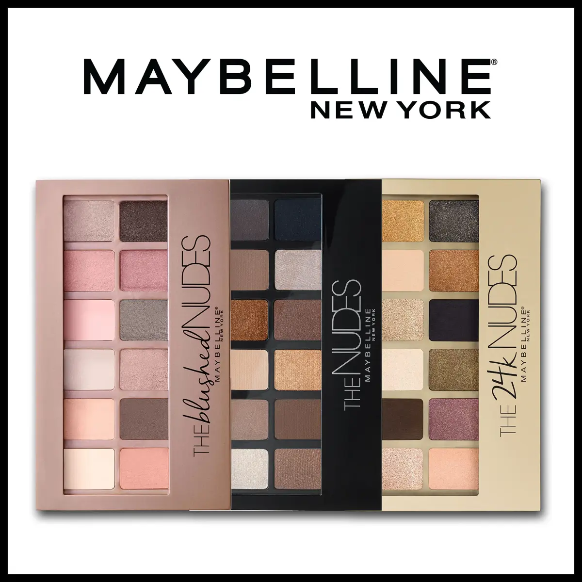 Maybelline New York The Nudes Eyeshadow Palette | 12 Shades for Infinite Looks - view 6