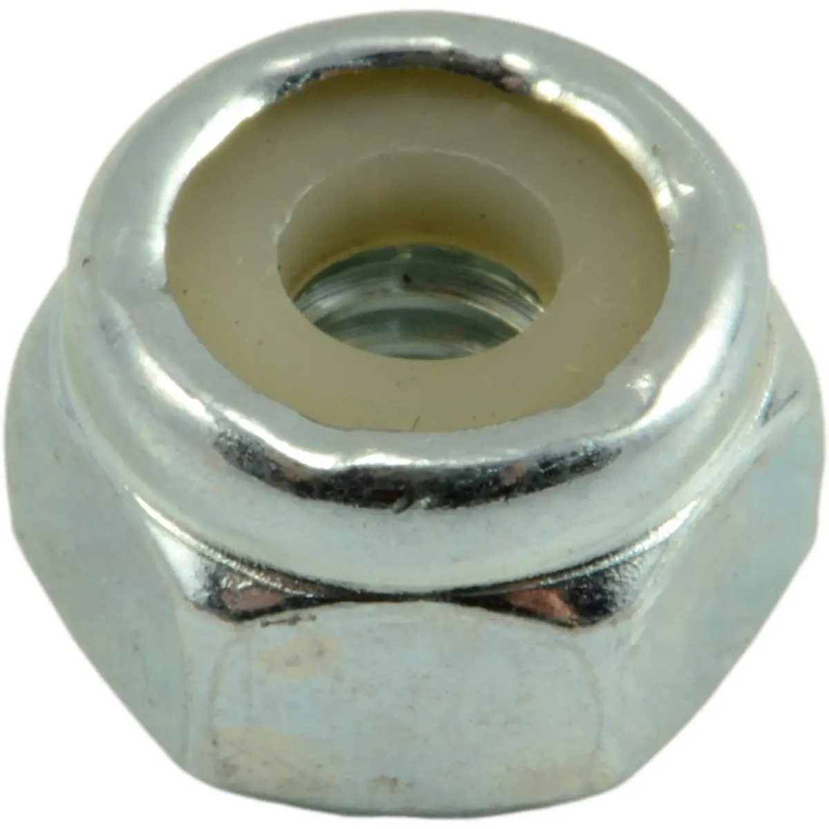 Hard-To-Find Fastener Nylon Insert Lock Nuts 8-32 (100-Pack, Zinc) | Secure Coarse Threaded Fastening - main product image