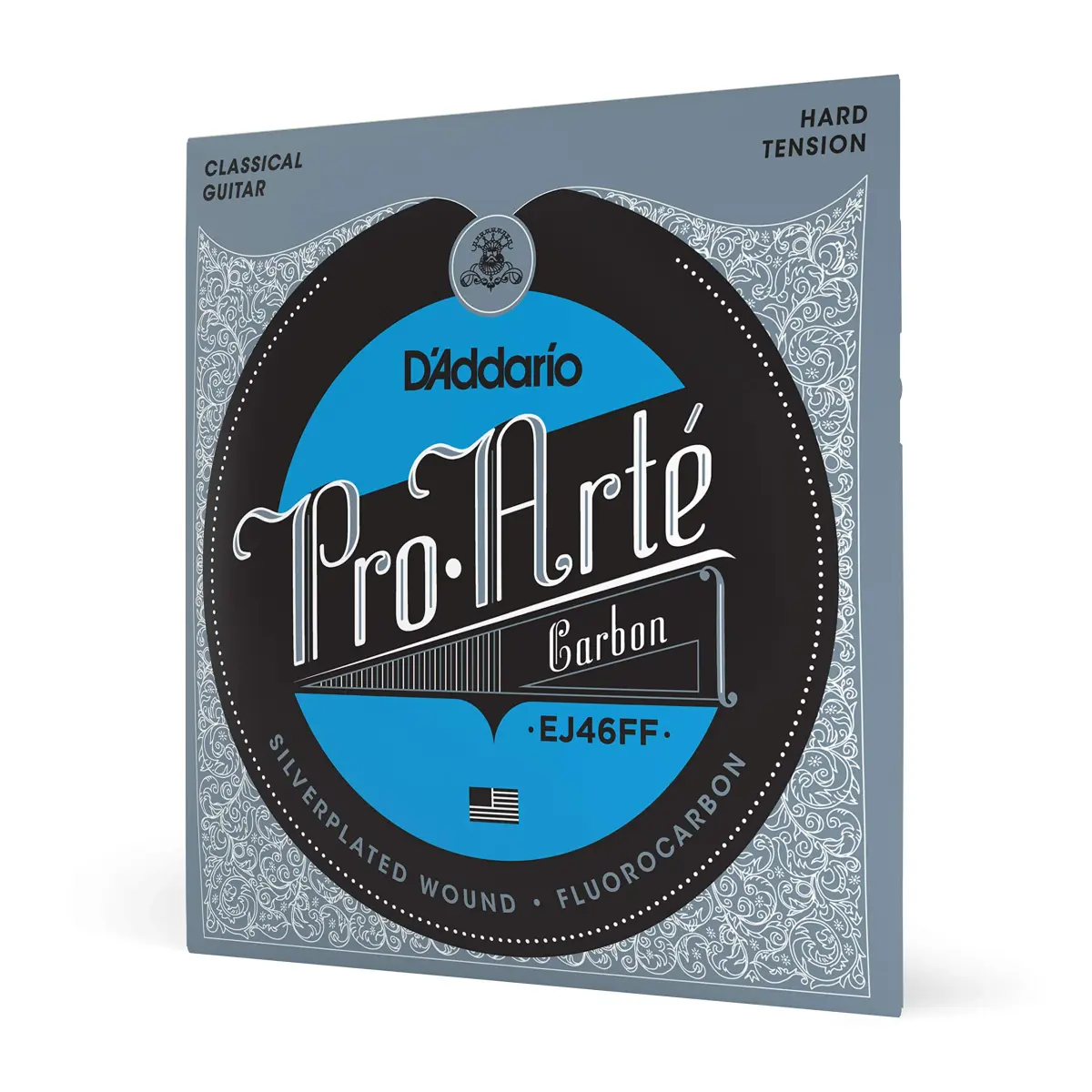 D'Addario EJ46FF ProArte Carbon Classical Guitar Strings, Hard Tension | Dynacore Basses, Fluorocarbon Trebles - main product image