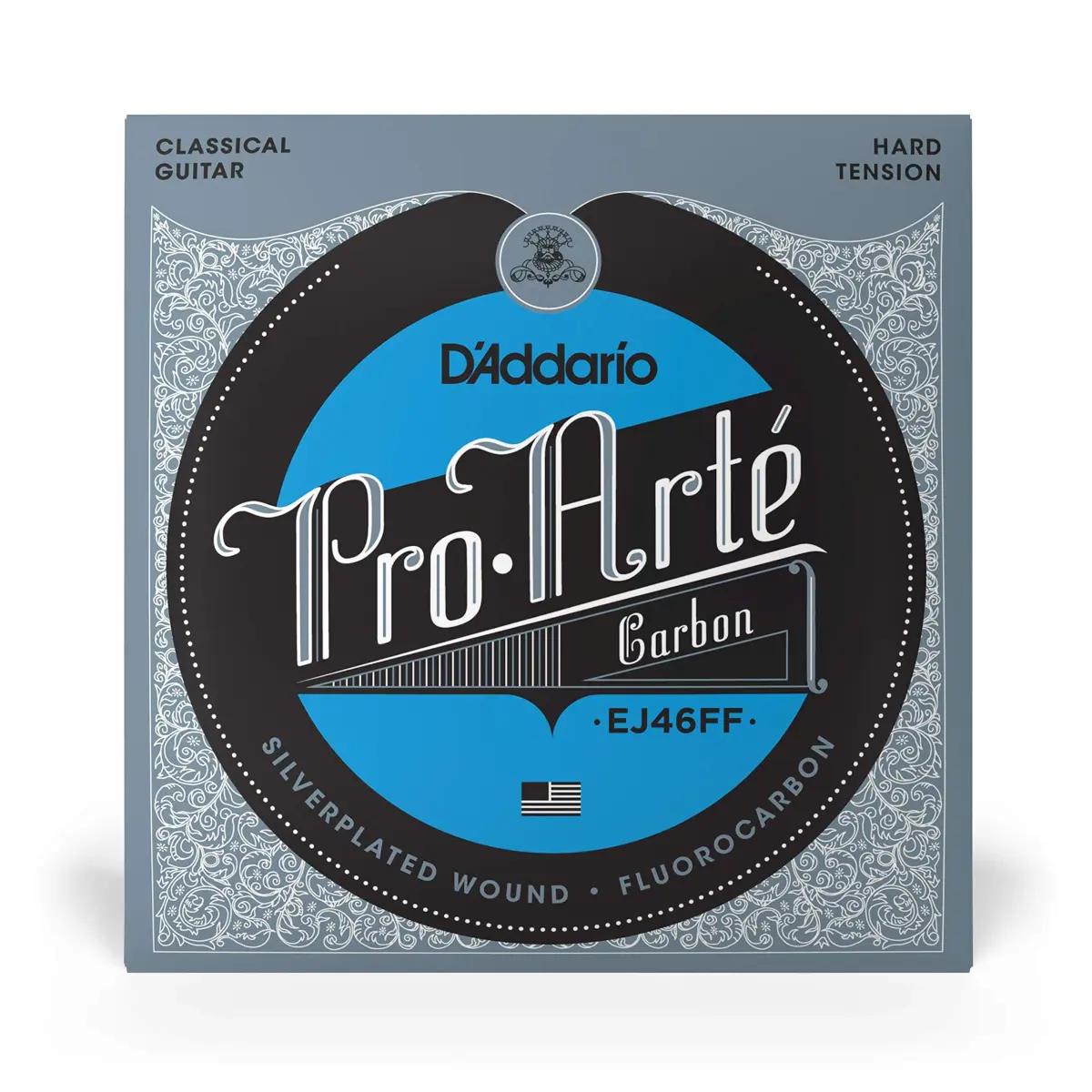D'Addario EJ46FF ProArte Carbon Classical Guitar Strings, Hard Tension | Dynacore Basses, Fluorocarbon Trebles - view 2