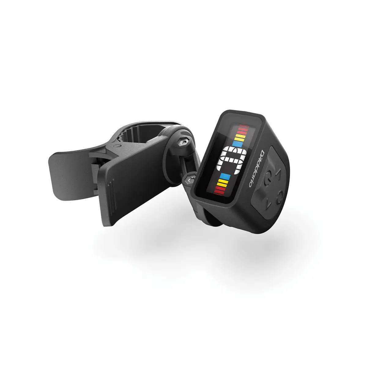 D'Addario Universal Micro Headstock Tuner Black | Accurate Clip-On Tuning for All Instruments - view 3