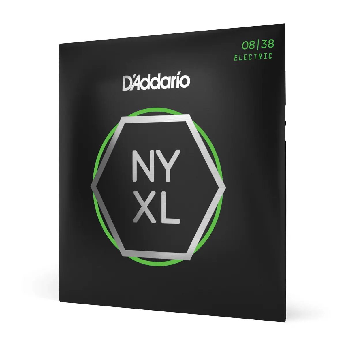 D'Addario NYXL0838 Electric Guitar Strings, Extra Super Light 08-38 | Unrivaled Strength & Tuning Stability - main product image