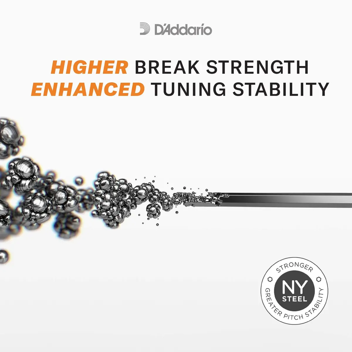 D'Addario NYXL0838 Electric Guitar Strings, Extra Super Light 08-38 | Unrivaled Strength & Tuning Stability - view 4