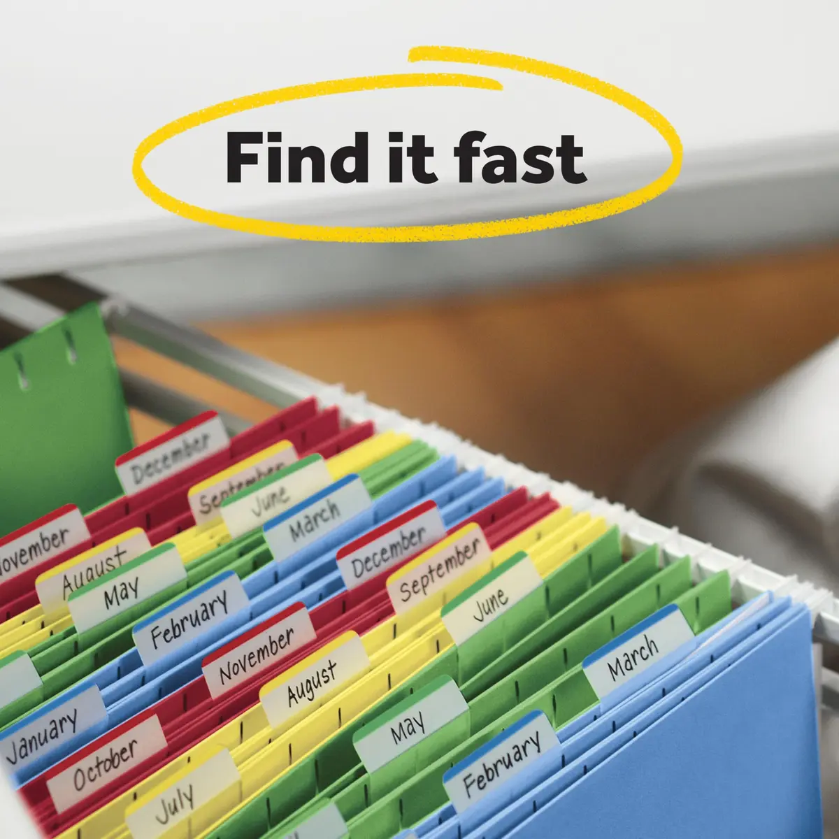 Post-it Sticky Tabs .625 in. x 1.5 in. | Bright Colors for Organizing & Reminders - view 8