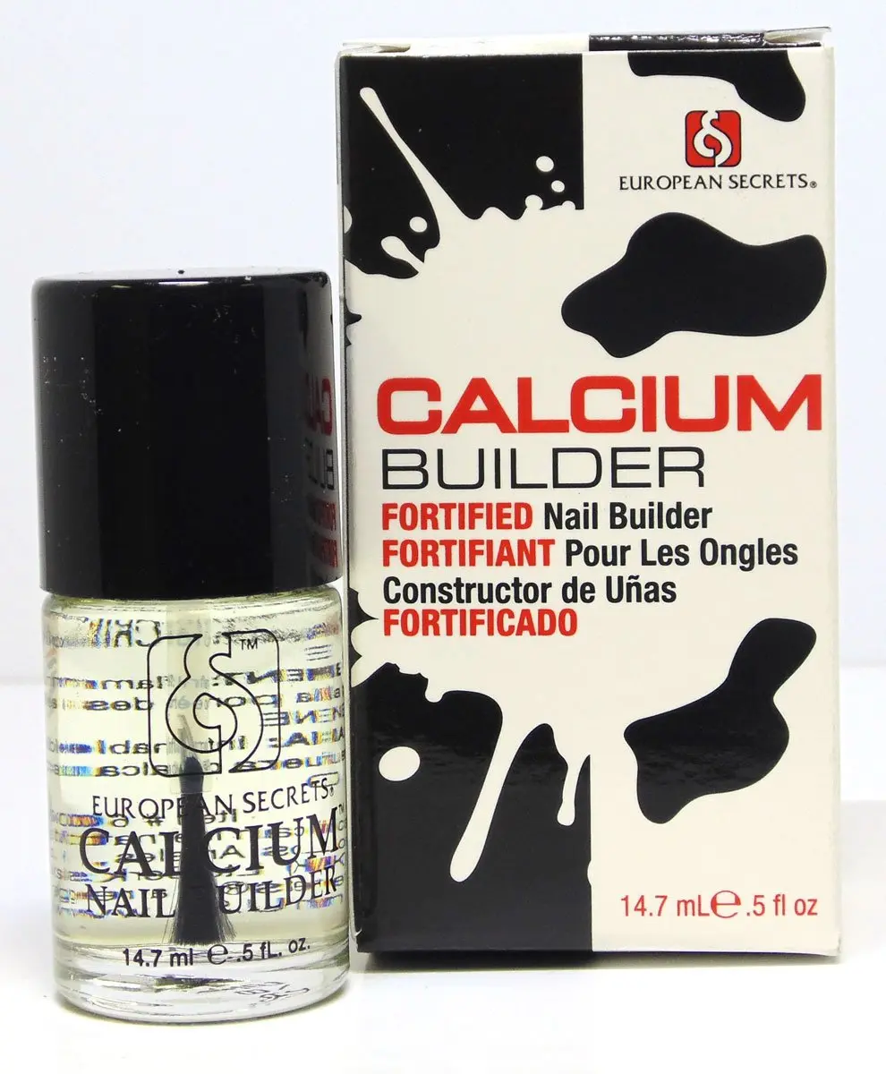 SuperNail Calcium Nail Builder 0.25 fl oz | Strengthens & Adds Shine to Weak Nails - main product image