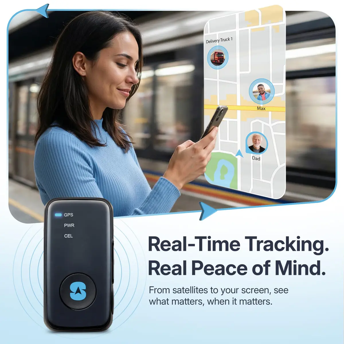 Spy Tec GPS Tracker for Vehicles & Kids, Mini Waterproof Magnetic Real-Time | Compact, Waterproof & Global Coverage - view 6