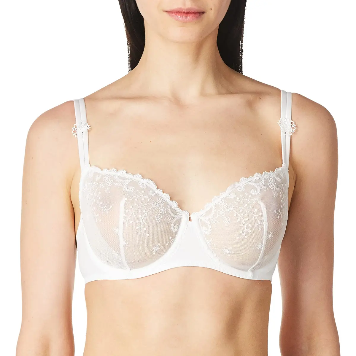 Simone Perele Delice Demi Cup Underwire Bra, 36B | French Style & All-Day Comfort - main product image