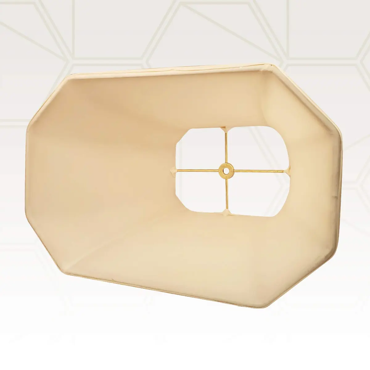 Royal Designs DBS-710-11EG Rectangle Lamp Shade Eggshell | Classic Handcrafted Silk - view 2