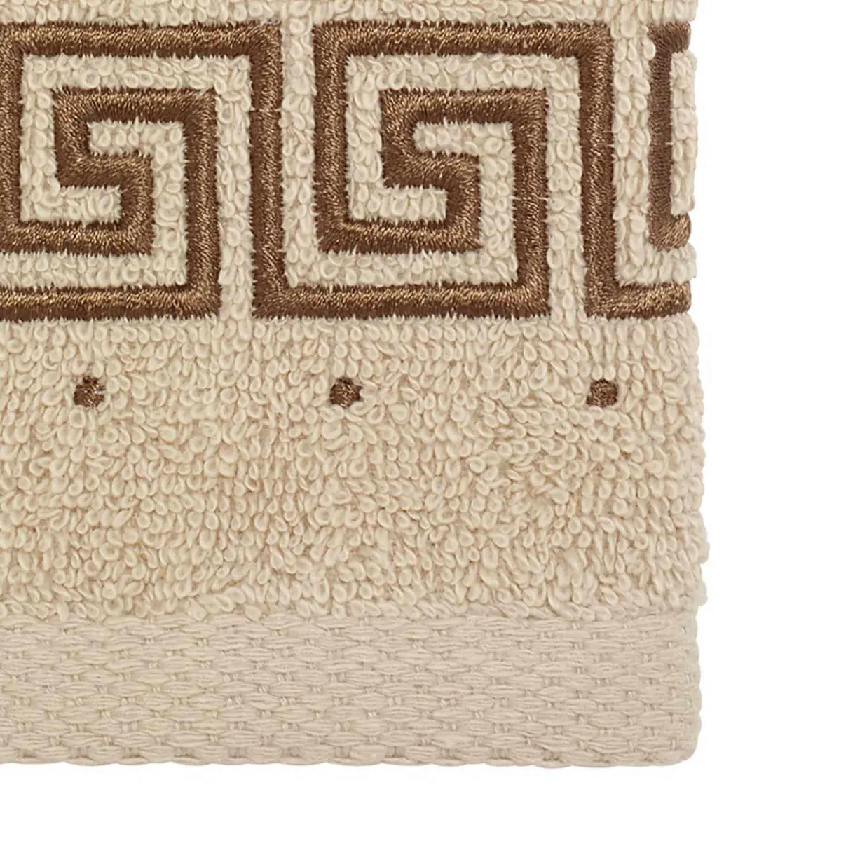 Avanti Linens Fingertip Towel | 100% Cotton, Soft & Absorbent, Decorative Linen-Colored Bathroom Towel - view 2