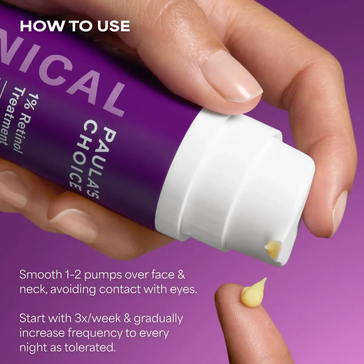 Paula's Choice CLINICAL 1% Retinol Face Treatment with Peptides & Vitamin C, 28ml (1 Fl Oz) | Advanced Anti-Aging Serum for Wrinkles & Fine Lines - view 4