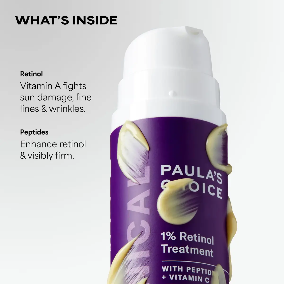 Paula's Choice CLINICAL 1% Retinol Face Treatment with Peptides & Vitamin C, 28ml (1 Fl Oz) | Advanced Anti-Aging Serum for Wrinkles & Fine Lines - view 3