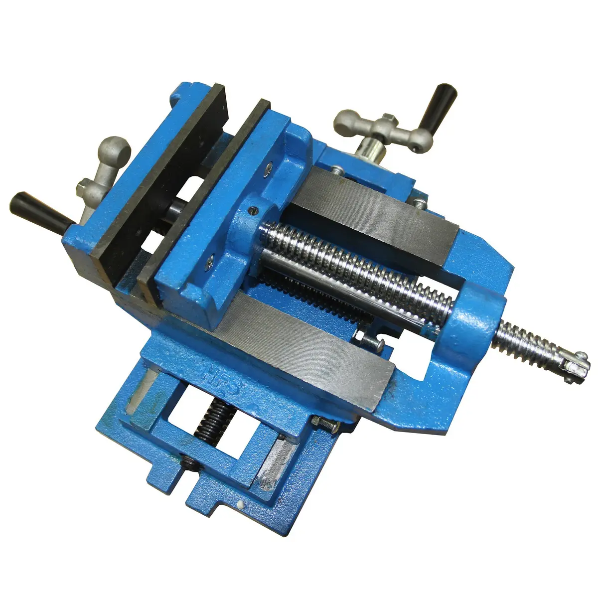 HFS 2 Way 4-Inch Drill Press X-Y Compound Vise Cross Slide Mill | High Precision, Cast Iron, 4" Jaw - view 3