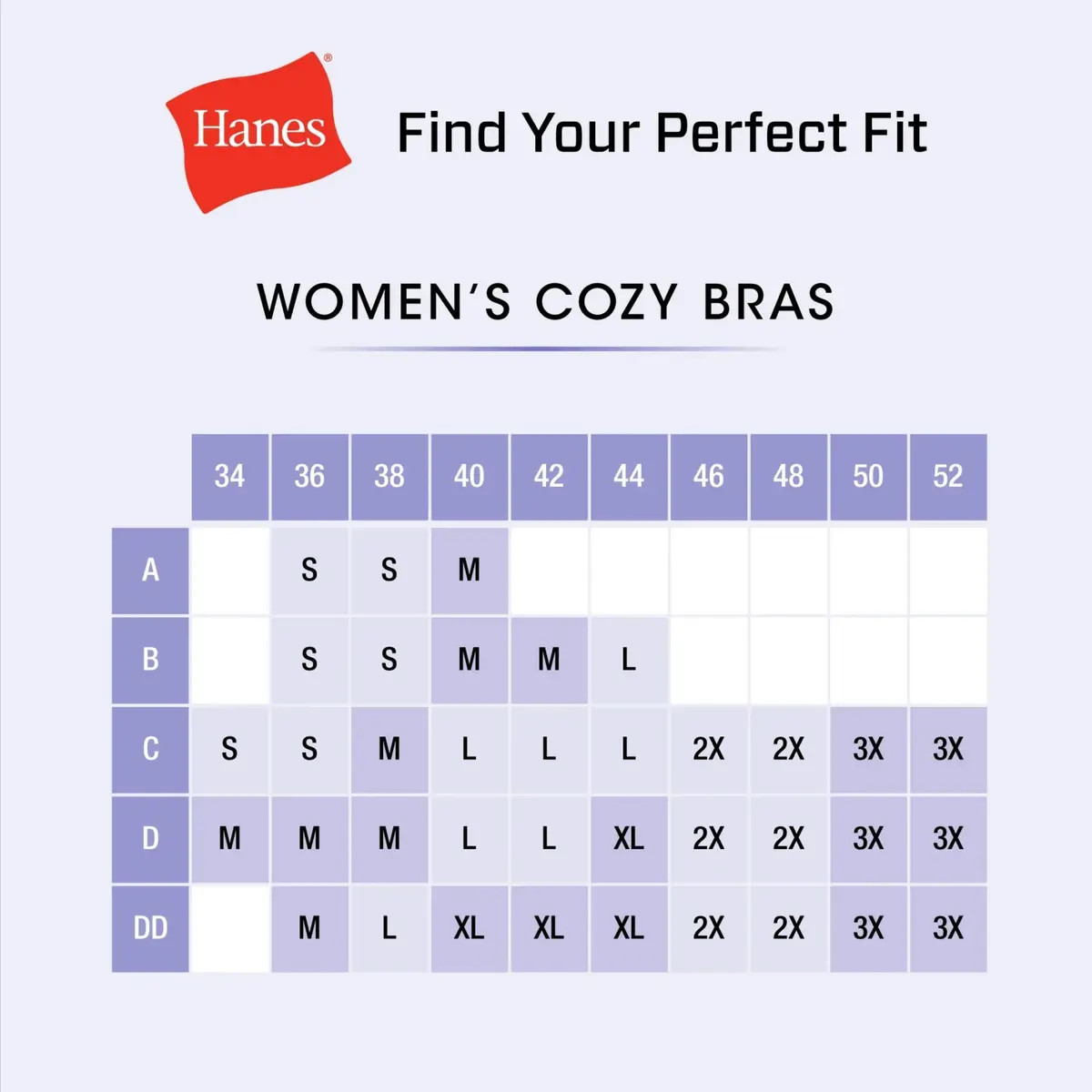Hanes Wireless Bra Large | Seamless Comfort Fit for All-Day Wear - view 6