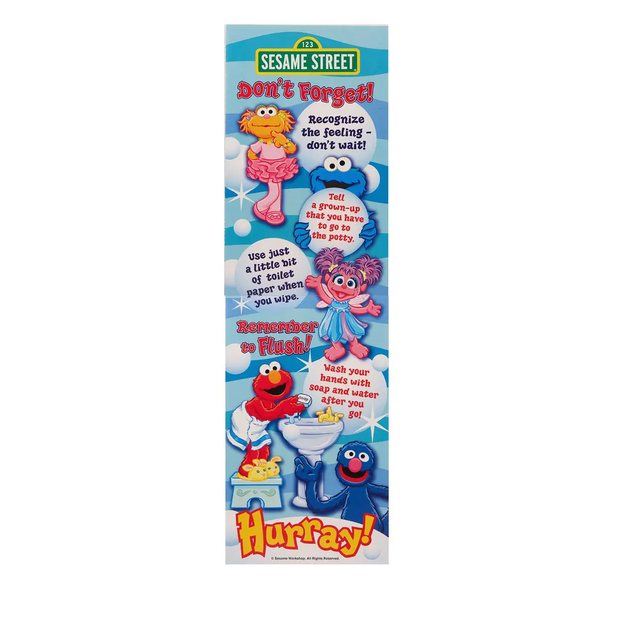 Sesame Street Potty Time Potty Training Coloring and Activity Set 8.5x11 Inch | Fun with Progress Chart & Stickers for Toddlers - view 3