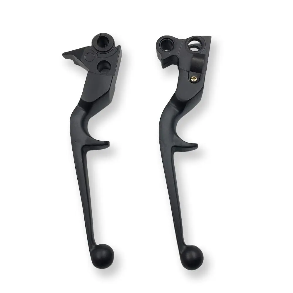 HTTMT Black Brake Clutch Lever for Harley Davidson 1996-2012 | Billet Aluminum Replacement - main product image