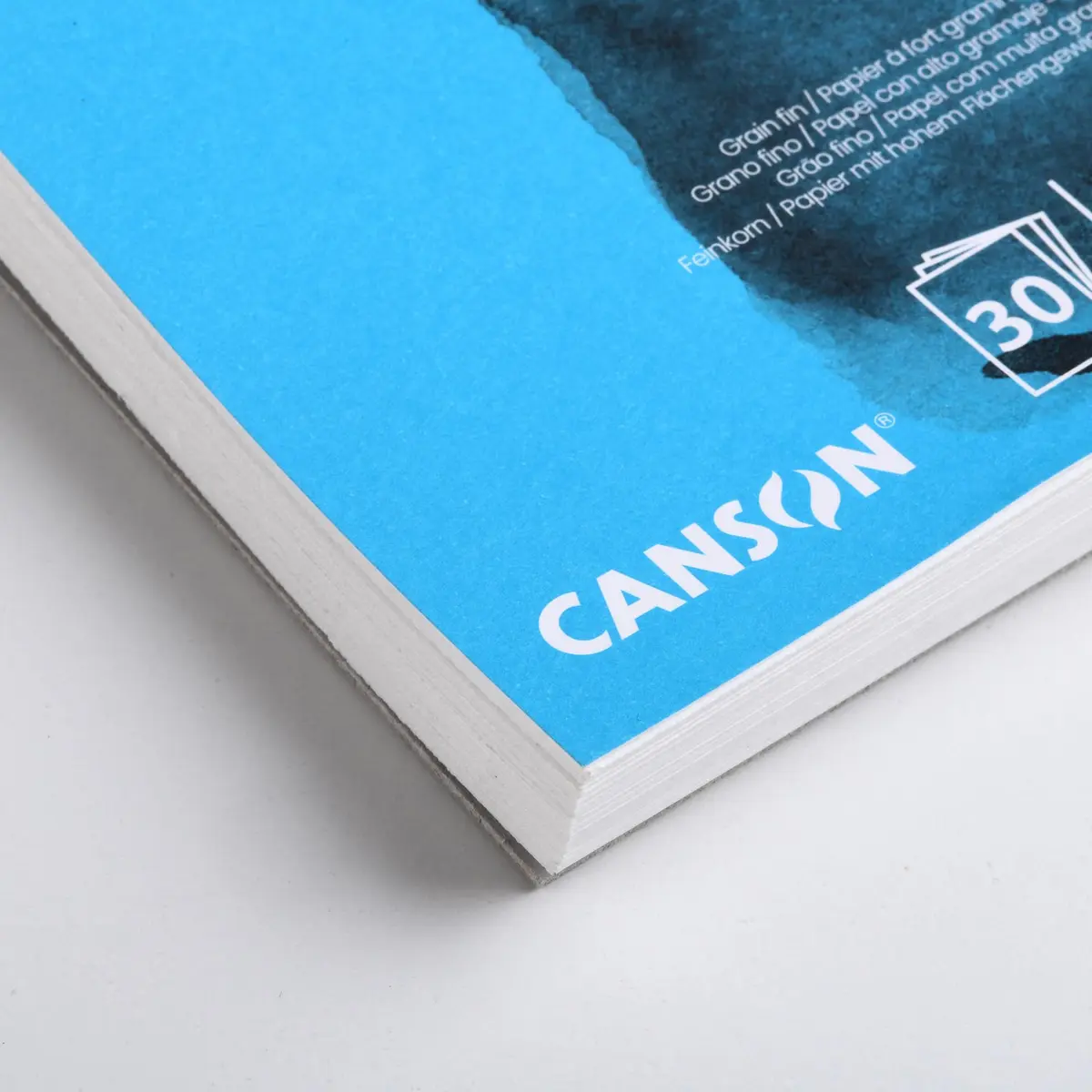 Canson XL Watercolour 300gsm A3 Paper | Acid-Free, Cold Pressed, Bright White Sheets - view 5