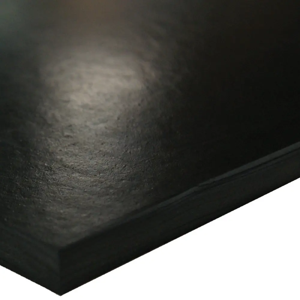 Small Parts SBR Rubber Sheet 0.25" | Abrasion-Resistant, 70 Shore A, Black - main product image