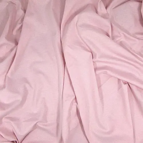 Organic Cotton Jersey - 9.5 Ounce - Pink | Soft, Durable, Easy Care Fabric for Baby & Apparel - view 2