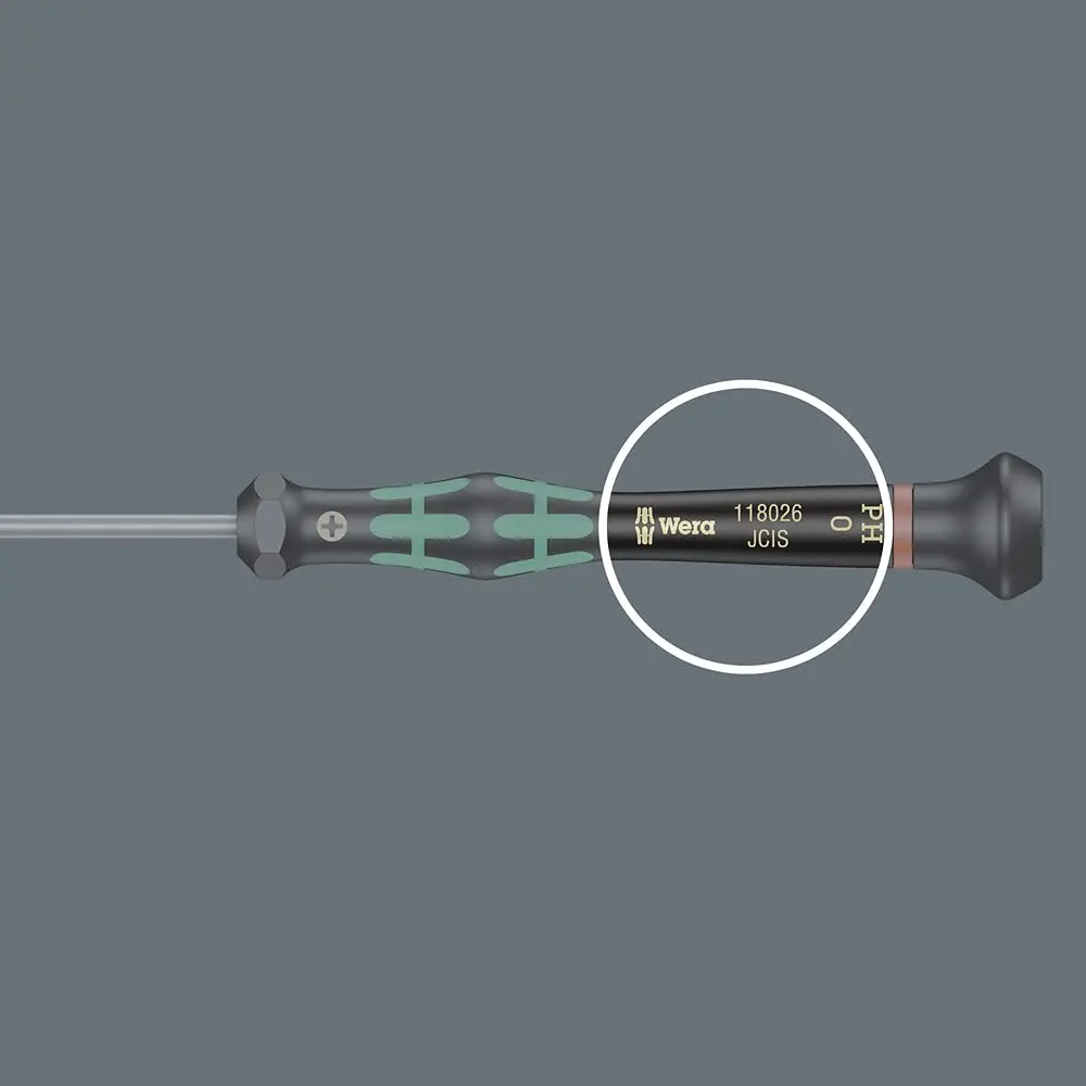 Wera 05345290001 2050 PH Screwdriver for Phillips Screws | Precision Micro Tool for Electronics & Fine Work - view 8