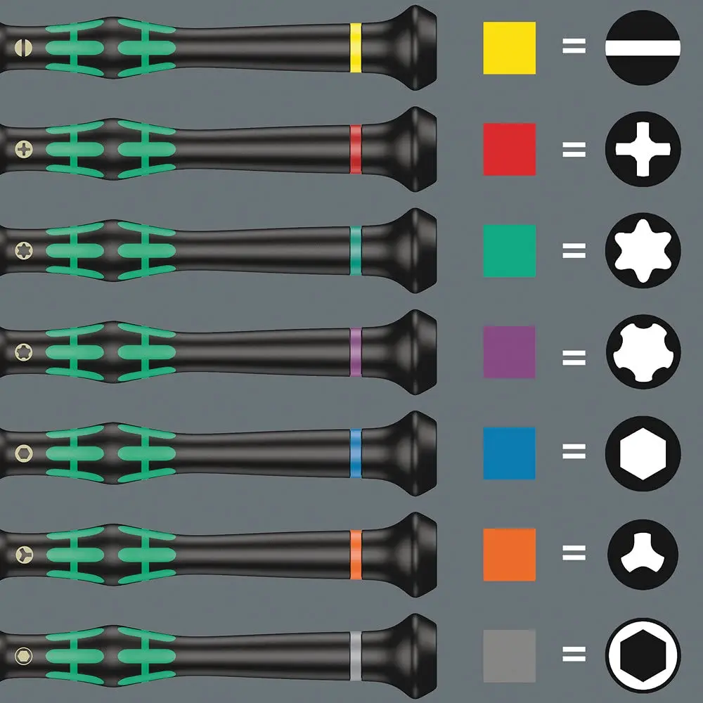 Wera 05345290001 2050 PH Screwdriver for Phillips Screws | Precision Micro Tool for Electronics & Fine Work - view 11