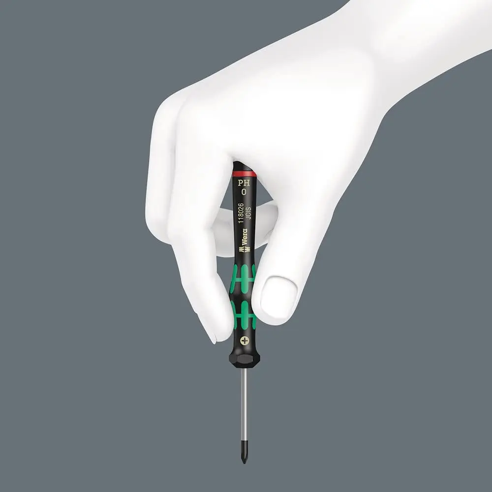 Wera 05345290001 2050 PH Screwdriver for Phillips Screws | Precision Micro Tool for Electronics & Fine Work - view 5
