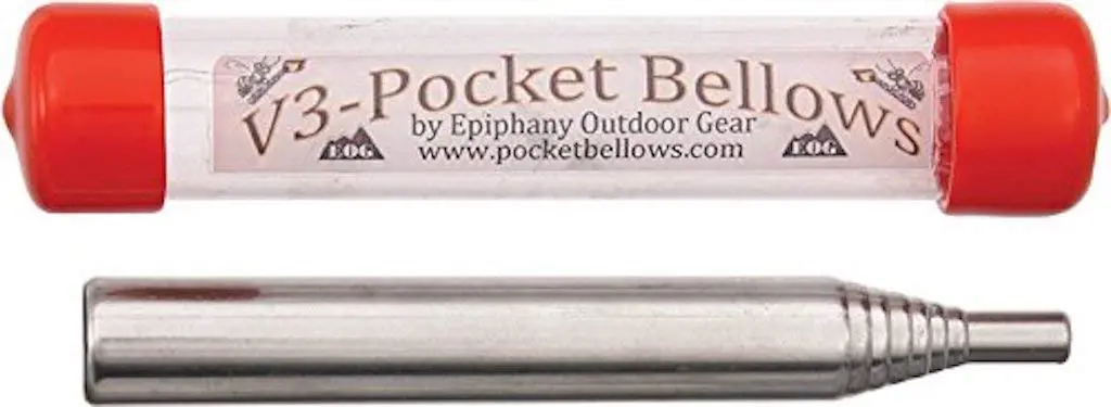 Epiphany Outdoor Gear Pocket Bellows Weatherproof Collapsible Fire Bellowing Tool for Starting Fire in Camping & Survival - main product image